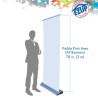 Deluxe Single Side Roll Up Banner (33" x 78")