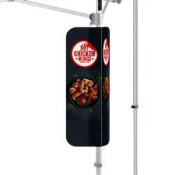 Corrugated V-Corner Sign