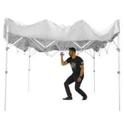 White Patriot™ ONE-UP™ Non-Vented Canopy (10'x10')