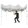 White Patriot™ ONE-UP™ Non-Vented Canopy (10'x10')