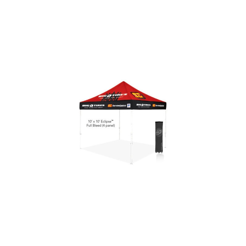 Eclipse™ Color Imprint Professional Tent w/Aluminum Frame (10' x 10')