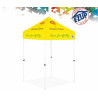 VUE™ 5' x 5' Digital Print Professional Tent w/ Steel Frame