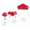 VUE™ 5' x 5' Digital Print Professional Tent w/ Steel Frame