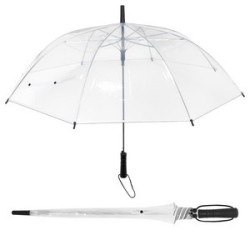 Panorama 46" Arc Auto-Open Clear Umbrella