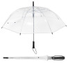 Panorama 46" Arc Auto-Open Clear Umbrella