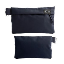 Lakeshore Recycled Nylon Utility Pouch with Carabiner