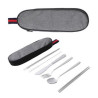 Stainless Steel Cutlery Set In Oxford Case