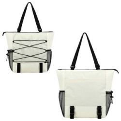 Halsted 600D Ripstop and Washed Nylon Zippered Tote Bag