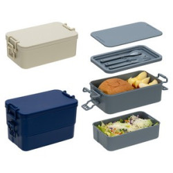 Canteen Stackable Lunch Box With Utensils