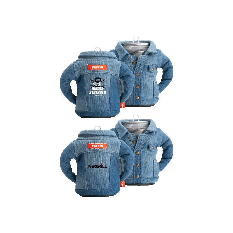 The Denim Can Cooler, By Puffin Drinkwear