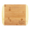 Two-Tone Bamboo Cutting Board 11" x 8-3/4"