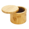 6 oz Round Salt Bamboo Box