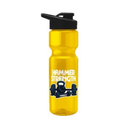 Transparent Yellow Black Spectrum Digital Print