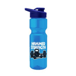 Transparent Blue Royal Blue Spectrum Digital Print