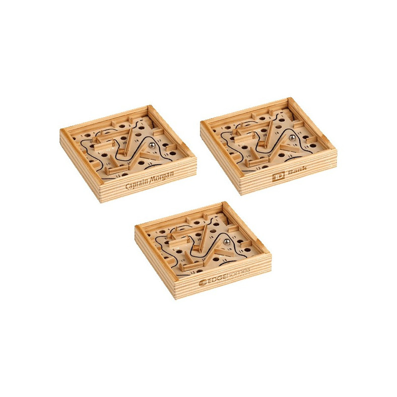A-Mazing Wood Mini Maze Game