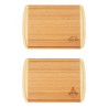 Kona Groove 18" X 12-1/2" Bamboo Cutting Board