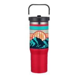 Red Spectrum Digital Print