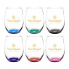 Enjoy 21 oz. ARC Stemless Wine Glass with Color Bottom