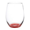 Enjoy 21 oz. ARC Stemless Wine Glass with Color Bottom