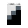 White, Gray, Black Blank