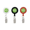 Retractable Badge Reel with Bulldog Clip