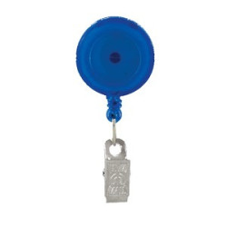 Retractable Badge Reel with Bulldog Clip