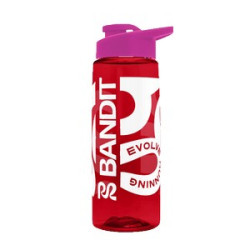 Transparent Red Pink Screen Print