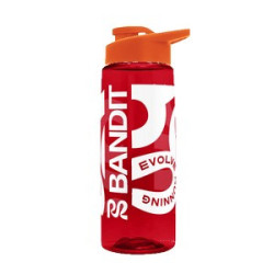 Transparent Red Orange Screen Print