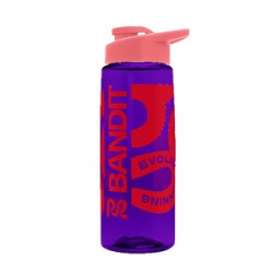 Transparent Violet Salmon Screen Print