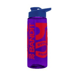 Transparent Violet Royal Blue Screen Print