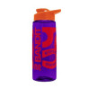Transparent Violet Orange Screen Print