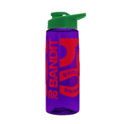Transparent Violet Green Screen Print