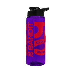 Transparent Violet Black Screen Print