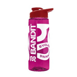 Transparent Pink Red Screen Print
