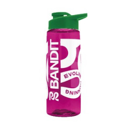 Transparent Pink Green Screen Print