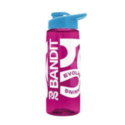 Transparent Pink Cyan Screen Print