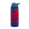 Transparent Navy Blue Steel Blue Screen Print