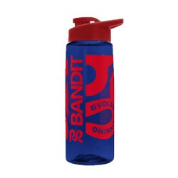 Transparent Navy Blue Red Screen Print