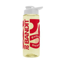 Transparent Pastel Yellow White Screen Print