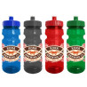Cycle 24oz Recycled Transparent Bike Bottle w/Push-Pull Lid