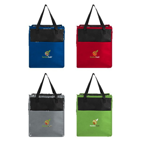 Crystal Cove Recycled Non Woven Grocery Cooler