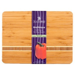Martinique Bamboo Serving & Cutting Board 15" x 11"
