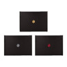 Black Gift Box with Wax Stamp Decoration