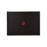 Black Gift Box with Wax Stamp Decoration