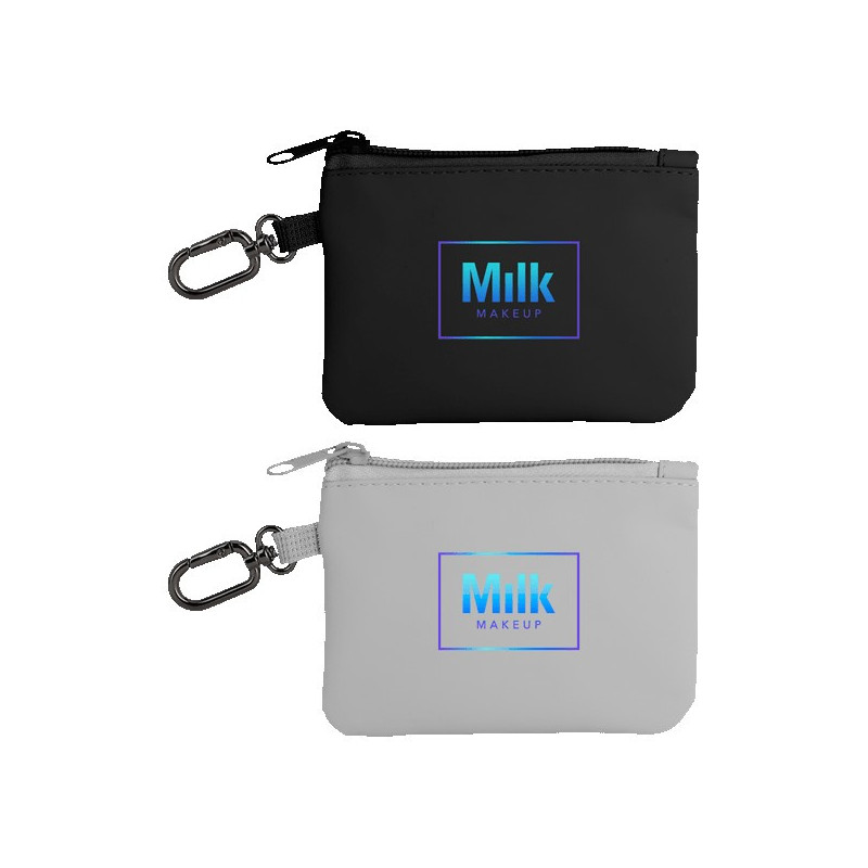 Benton Rectangle Recycled PU Zip Pouch