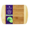 Two-Tone Bar 8" x 5-3/4" Bamboo Cutting Board