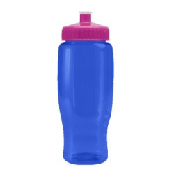 Transparent Blue Hot Pink Blank