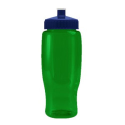Transparent Green Navy Blue Blank