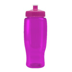 Transparent Pink Hot Pink Blank