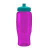 Transparent Pink Teal Blank